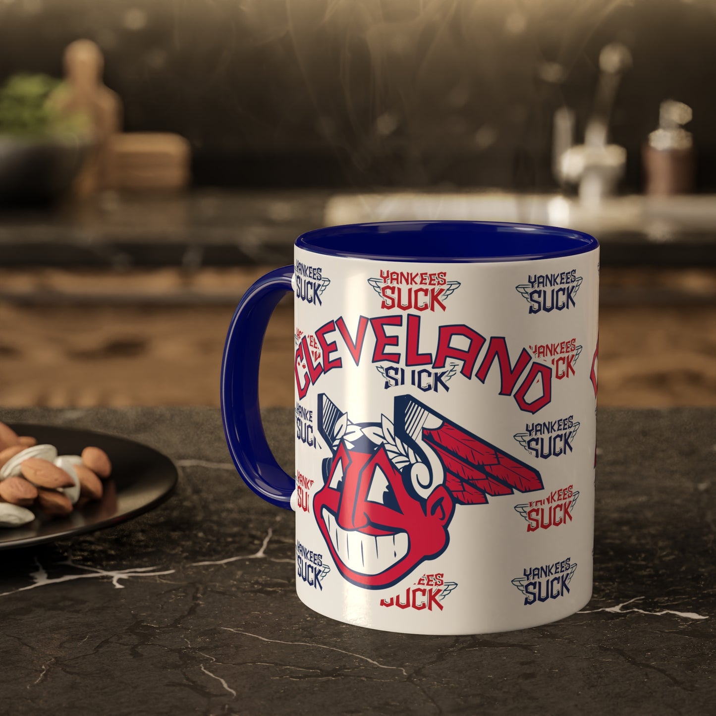 Chief Guardian of Traffic (for Cleveland fans) - Colorful Mugs, 11oz