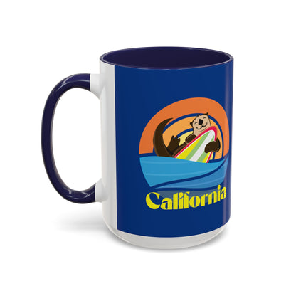 Board Bandit in honor of Sea Otter #841 - Accent Coffee Mug, 11oz