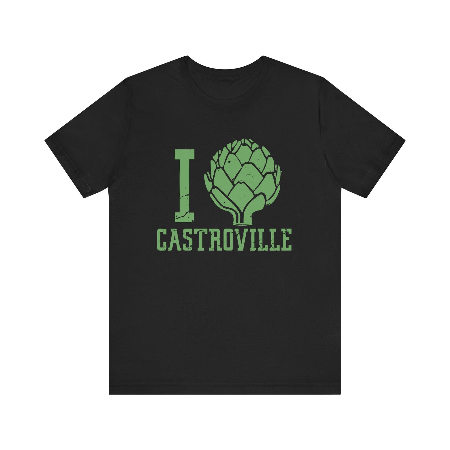 I Heartichoke Castroville (front only) - Unisex Jersey Short Sleeve Tee