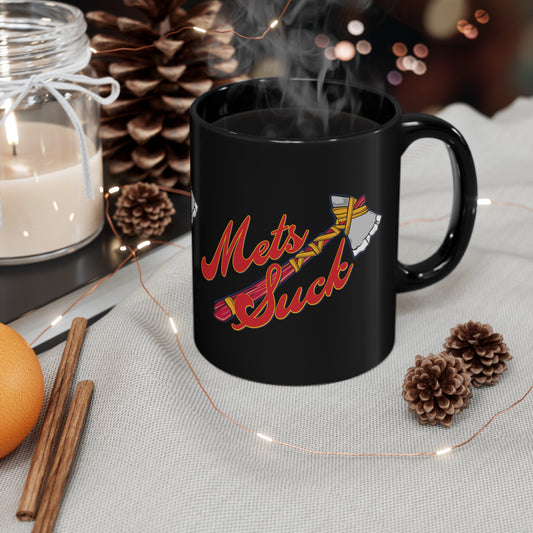 That NY Metro Team Sucks - 11oz Black Mug