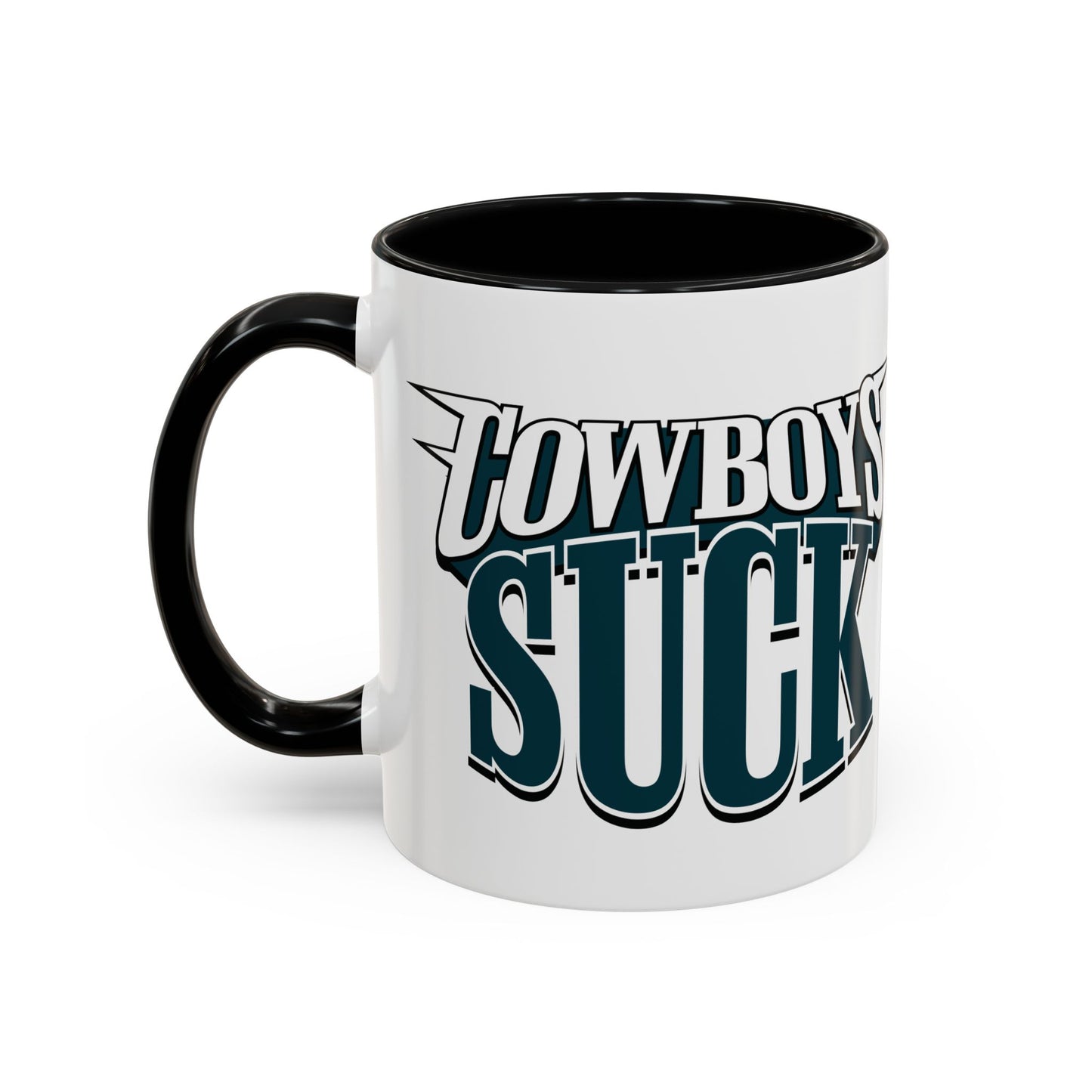 Cowboys Sucks (for Philly fans) - Accent Coffee Mug (11, 15oz)