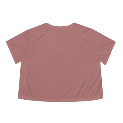 Lifted Love - Women's Flowy Cropped Tee