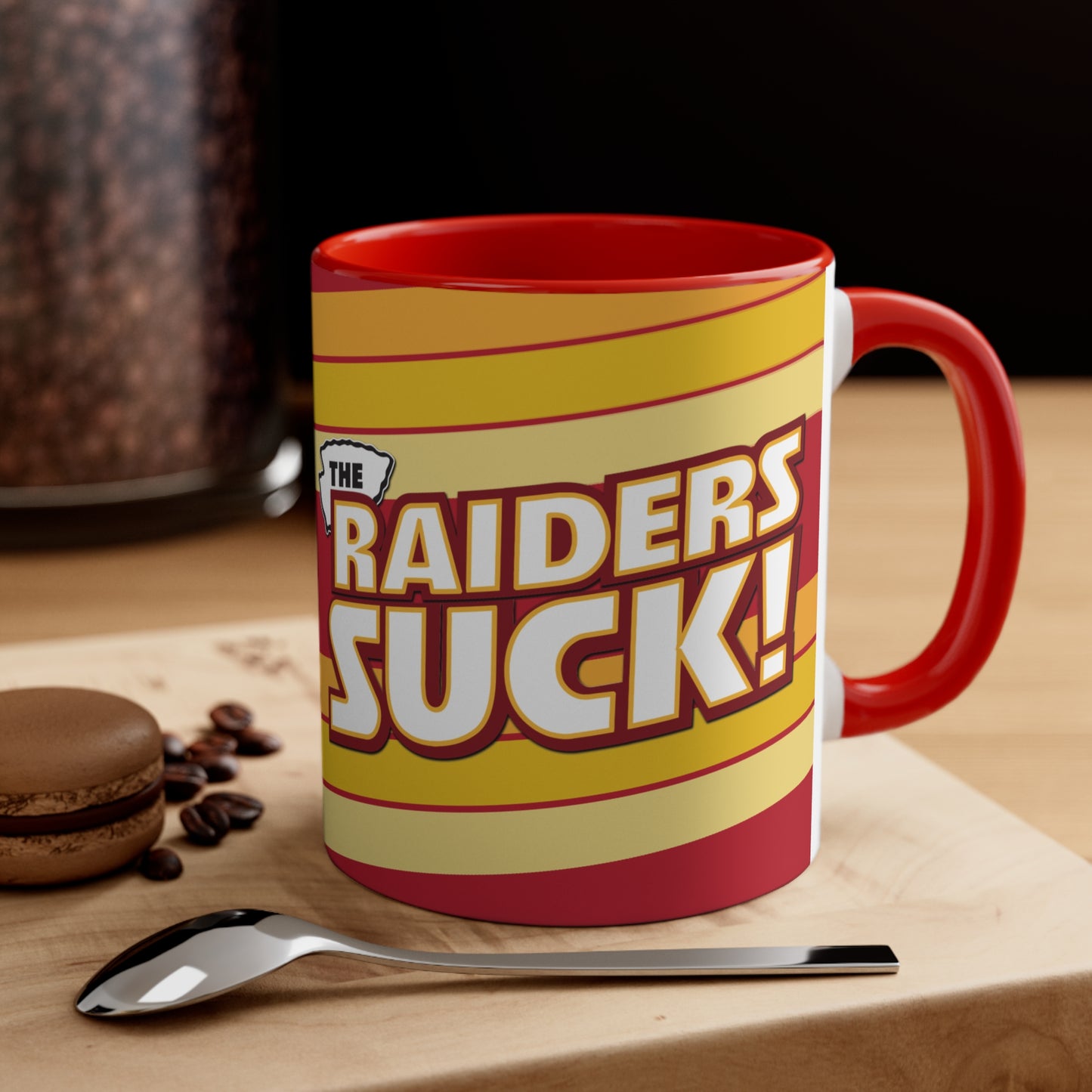 That Vegas Team Sucks - Accent Coffee Mug, 11oz