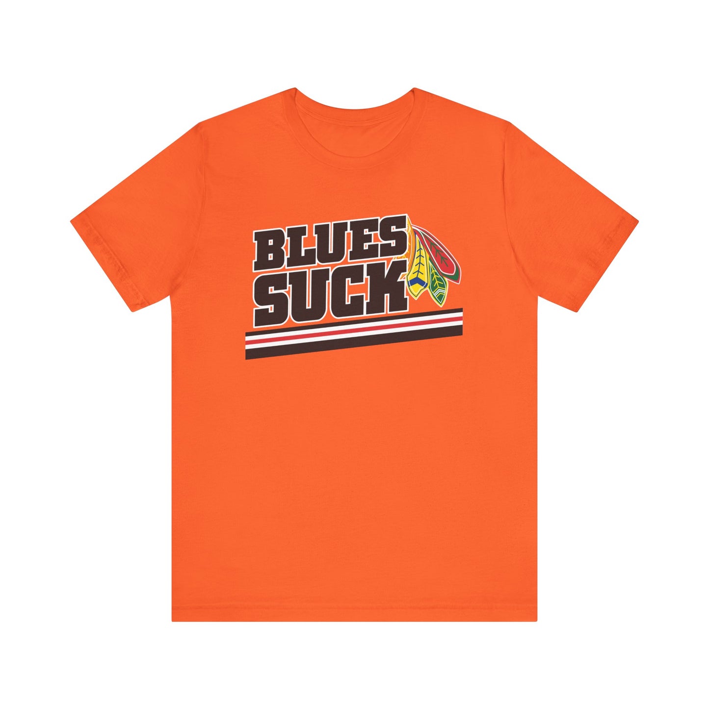 Blues Suck (for Chicago fans) - Unisex Jersey Short Sleeve Tee