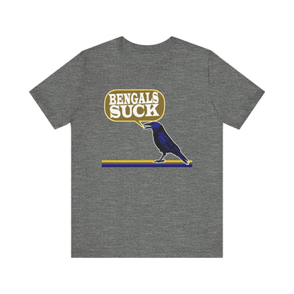 The Common Raven Hates A Tiger - Unisex Jersey Short Sleeve Tee