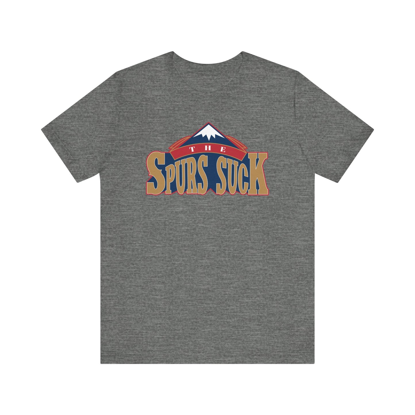 The Spuhrz Suck (for Denver fans) - Unisex Jersey Short Sleeve Tee