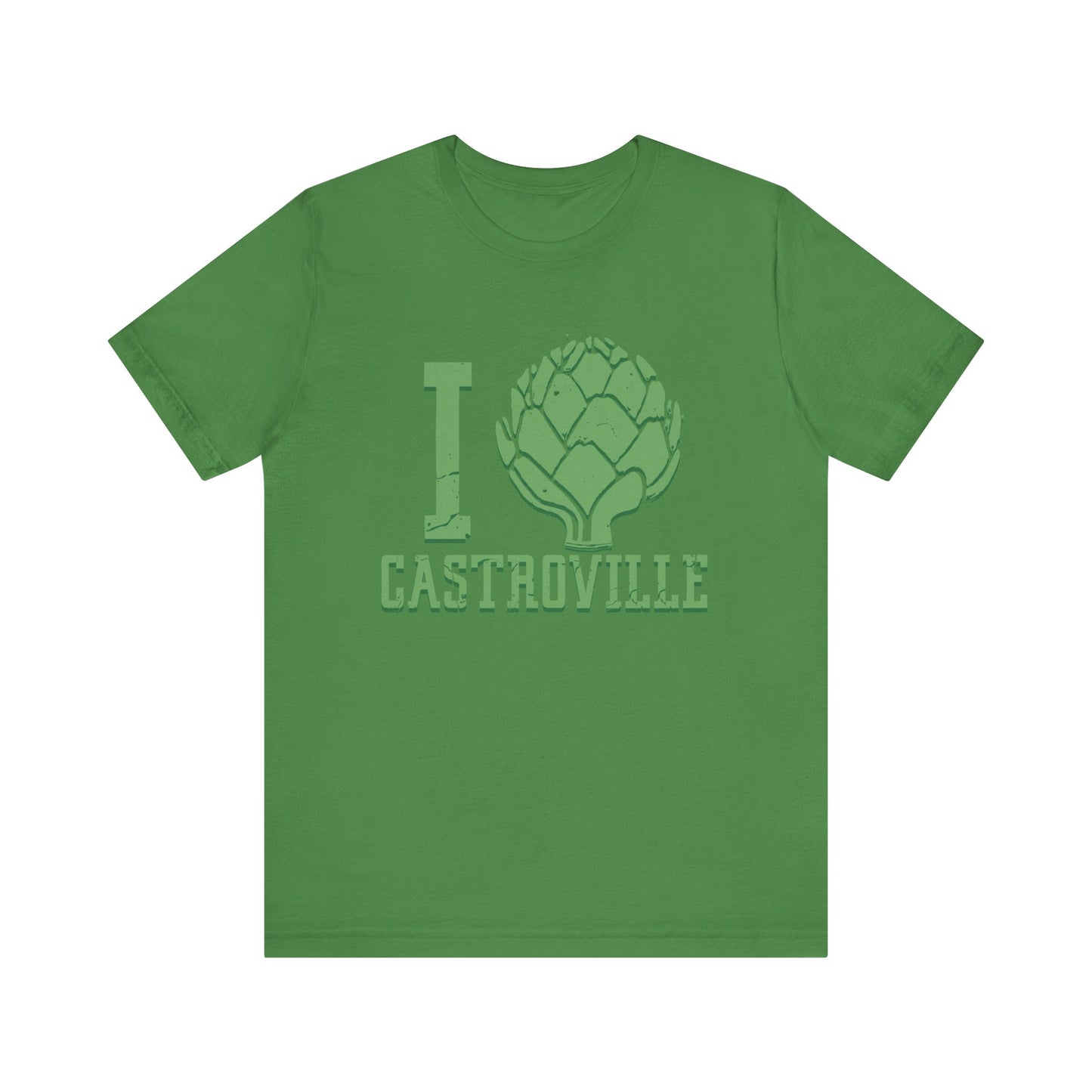 I Heartichoke Castroville (front only) - Unisex Jersey Short Sleeve Tee