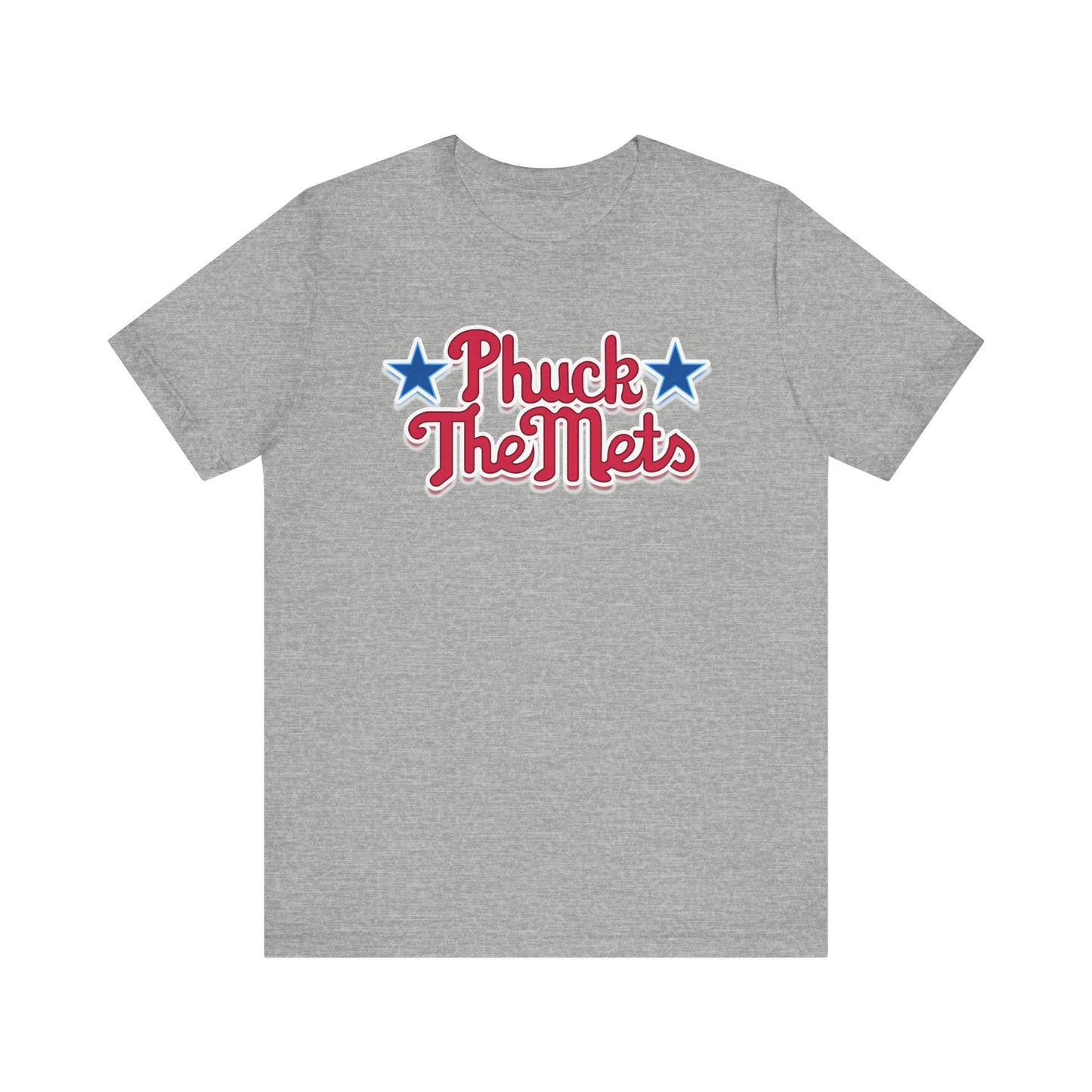 Phuck The Mets (for Phillies fans) - Unisex Jersey Short Sleeve Tee