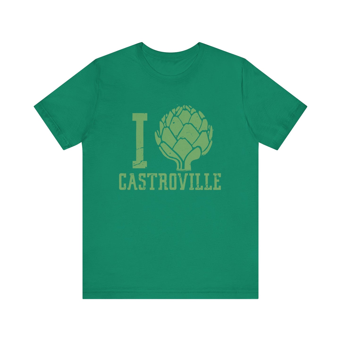 I Heartichoke Castroville (front only) - Unisex Jersey Short Sleeve Tee