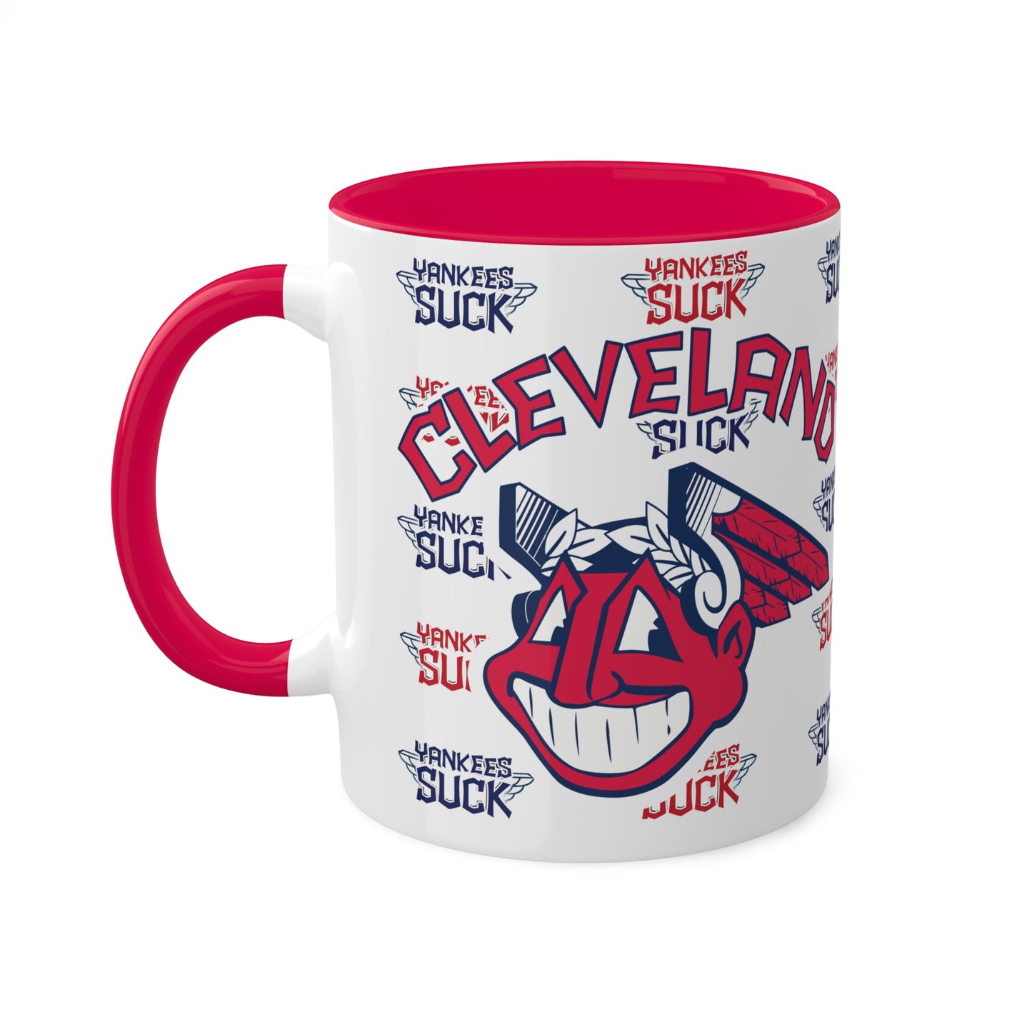 Chief Guardian of Traffic (for Cleveland fans) - Colorful Mugs, 11oz