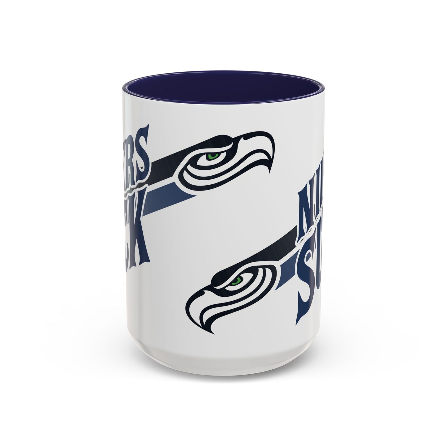 Niners Suck (for Seattle fans) - Accent Coffee Mug, 11oz