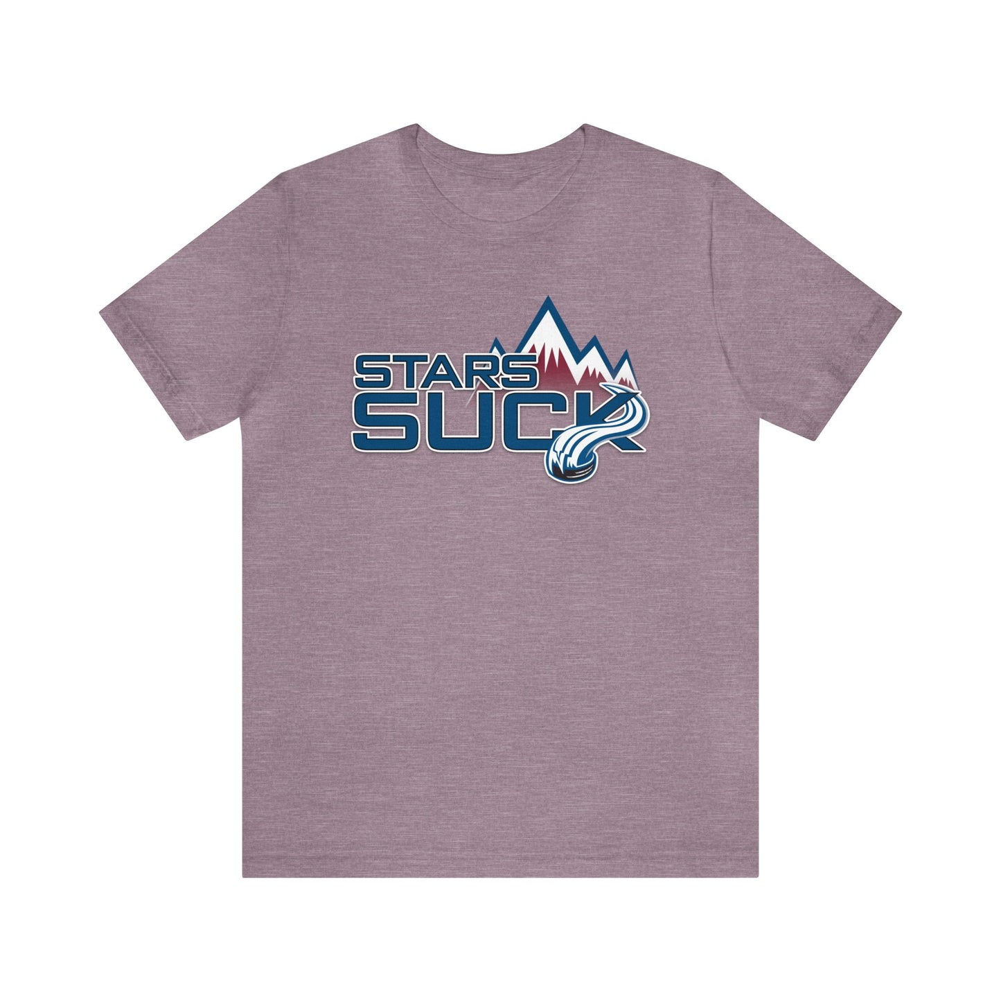 Stars Totally Suck (for Colorado fans) - Unisex Jersey Short Sleeve Tee