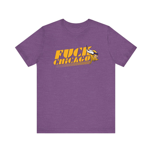 Funk Chicago (for Minnesota Vikings fans) - Unisex Jersey Short Sleeve Tee