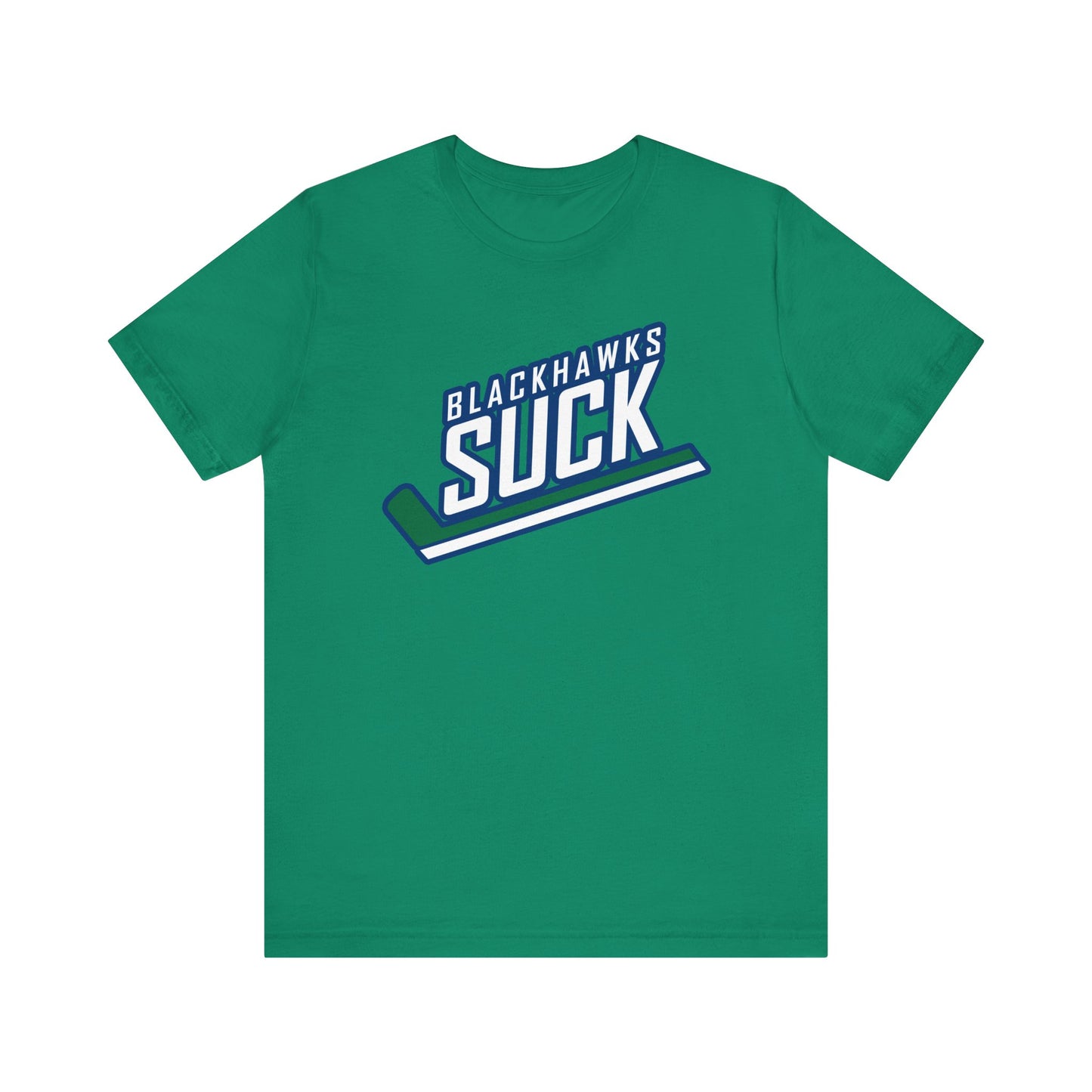 Blackhawks Suck (for Vancouver Canucks fans) - Unisex Jersey Short Sleeve Tee