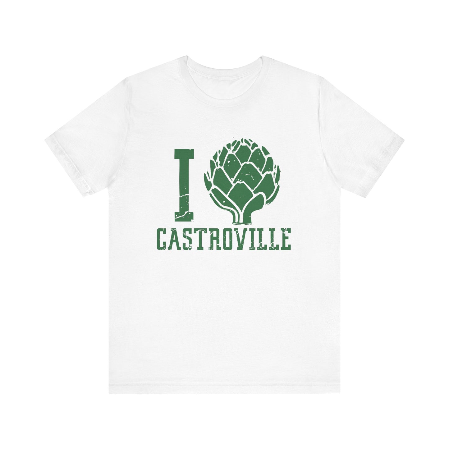 I Heartichoke Castroville (front only) - Unisex Jersey Short Sleeve Tee