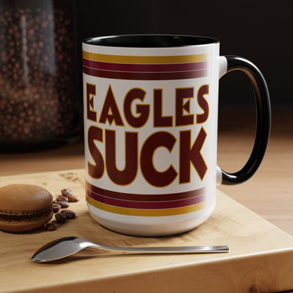 Eagles Suck (for Washington DC fans) - Accent Coffee Mug (11, 15oz)