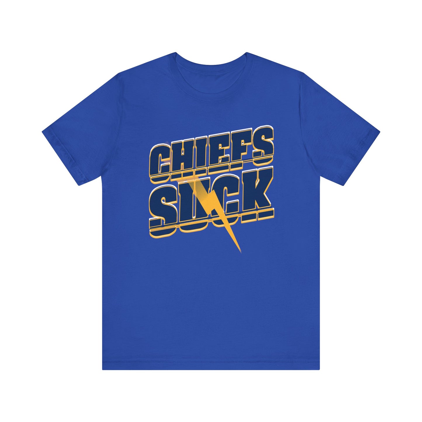 The Cheephs Suck! (for Chargers fans) - Unisex Jersey Short Sleeve Tee