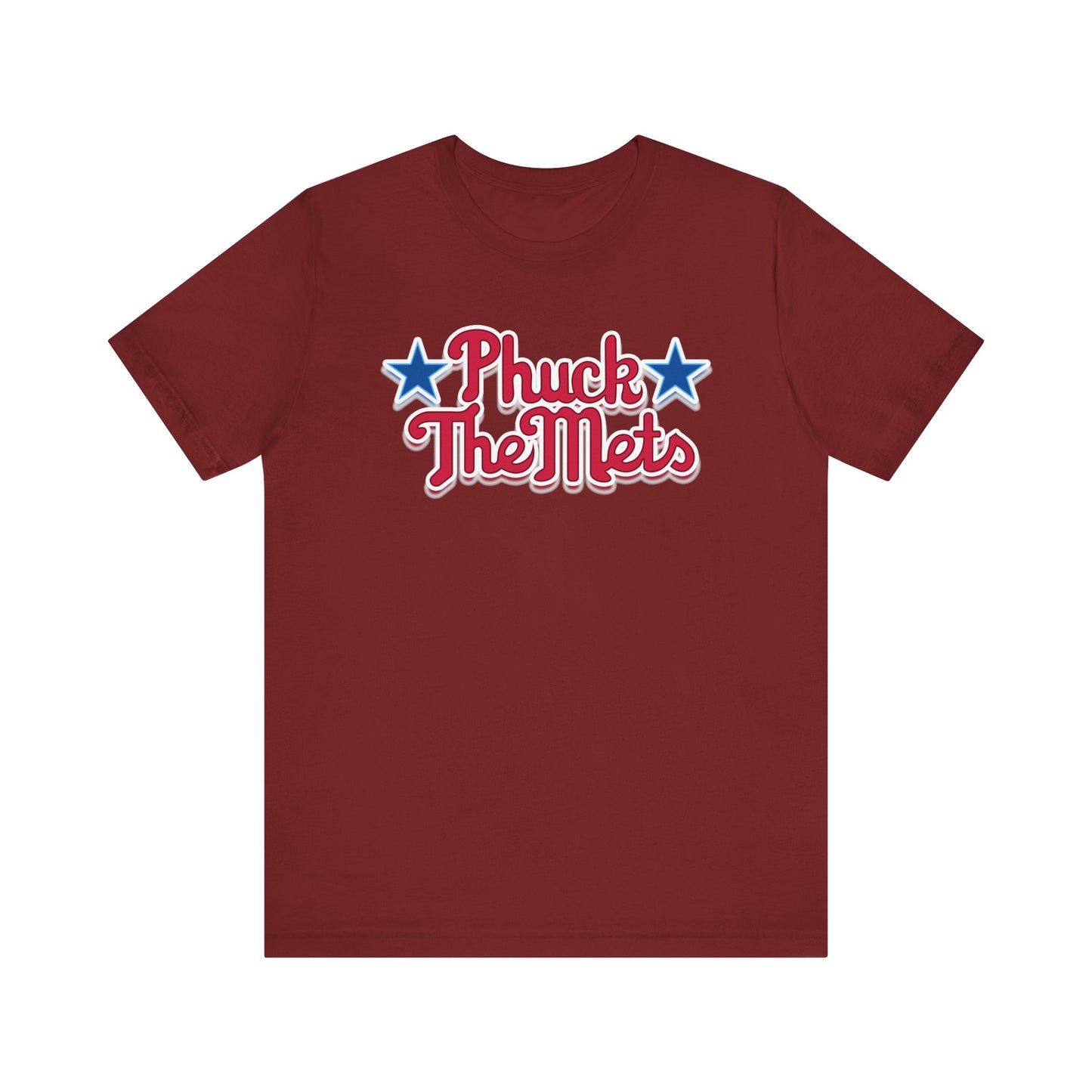 Phuck The Mets (for Phillies fans) - Unisex Jersey Short Sleeve Tee