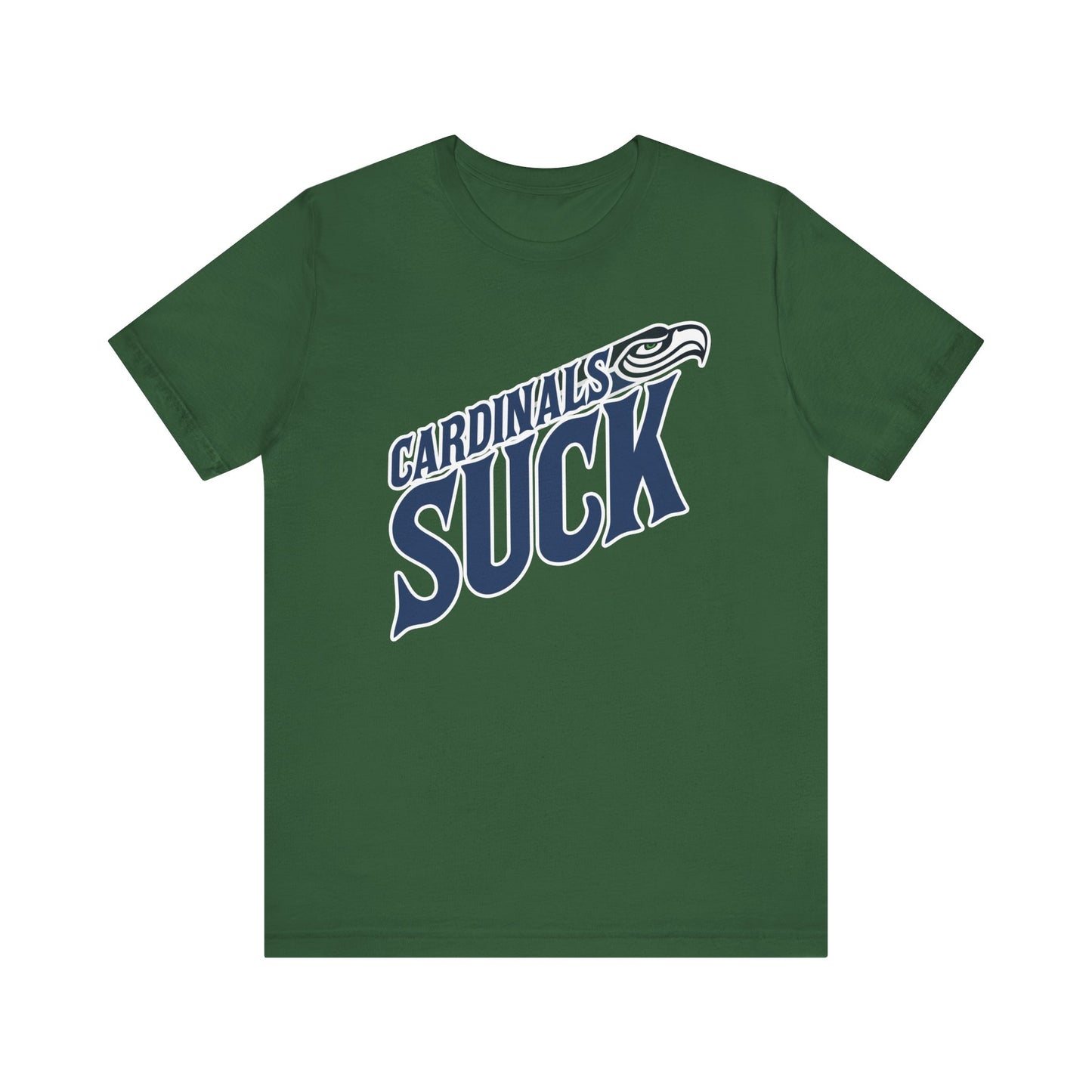 The Cardinals Suck! (for Seahawks fans) - Unisex Jersey Short Sleeve Tee