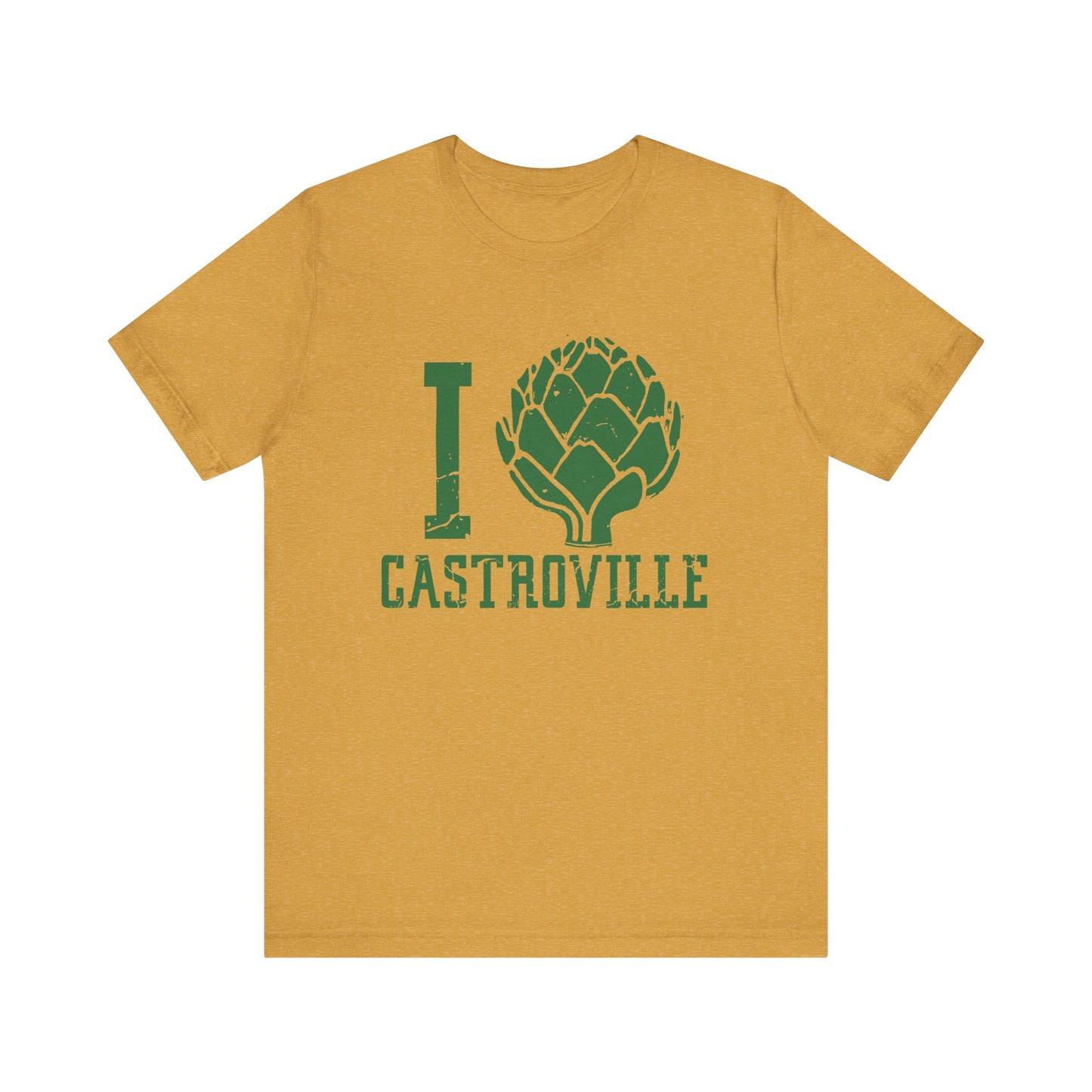 I Heartichoke Castroville (front only) - Unisex Jersey Short Sleeve Tee