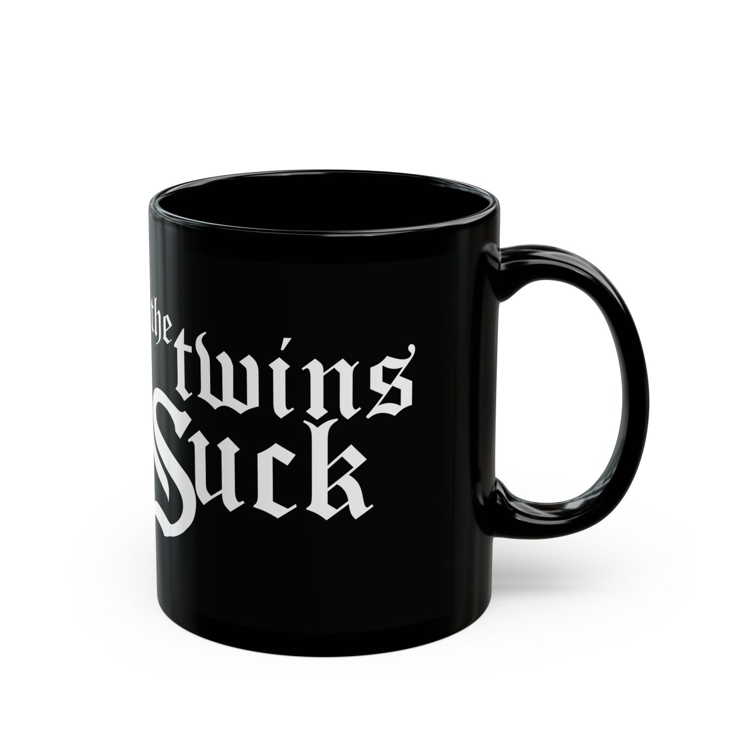 Cubs & Twins Suck (for White Sox fans) - Black Mug (11oz, 15oz)