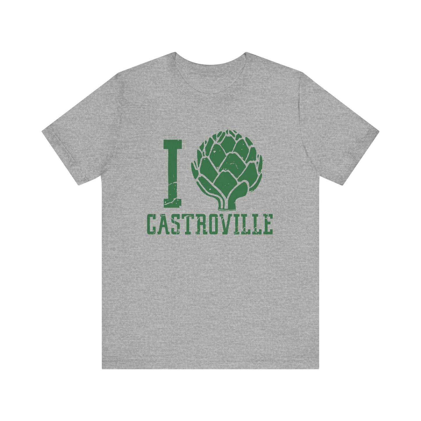 I Heartichoke Castroville (front only) - Unisex Jersey Short Sleeve Tee