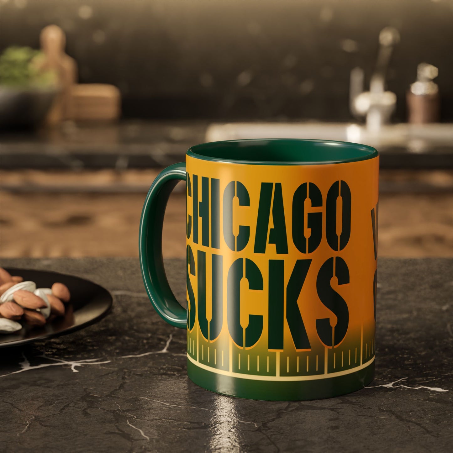 Chicago Sucks & We Still Own You - (for Green Bay fans) - Colorful Mugs, 11oz