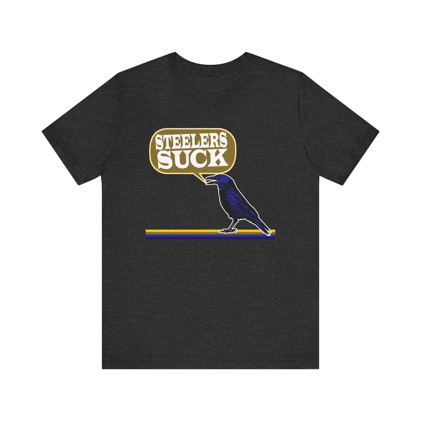 The Common Raven Hates Steel - Unisex Jersey Short Sleeve Tee