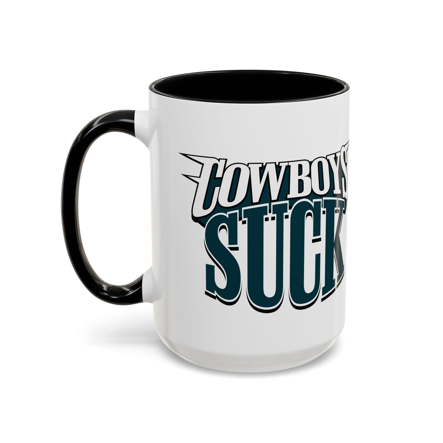 Cowboys Sucks (for Philly fans) - Accent Coffee Mug (11, 15oz)