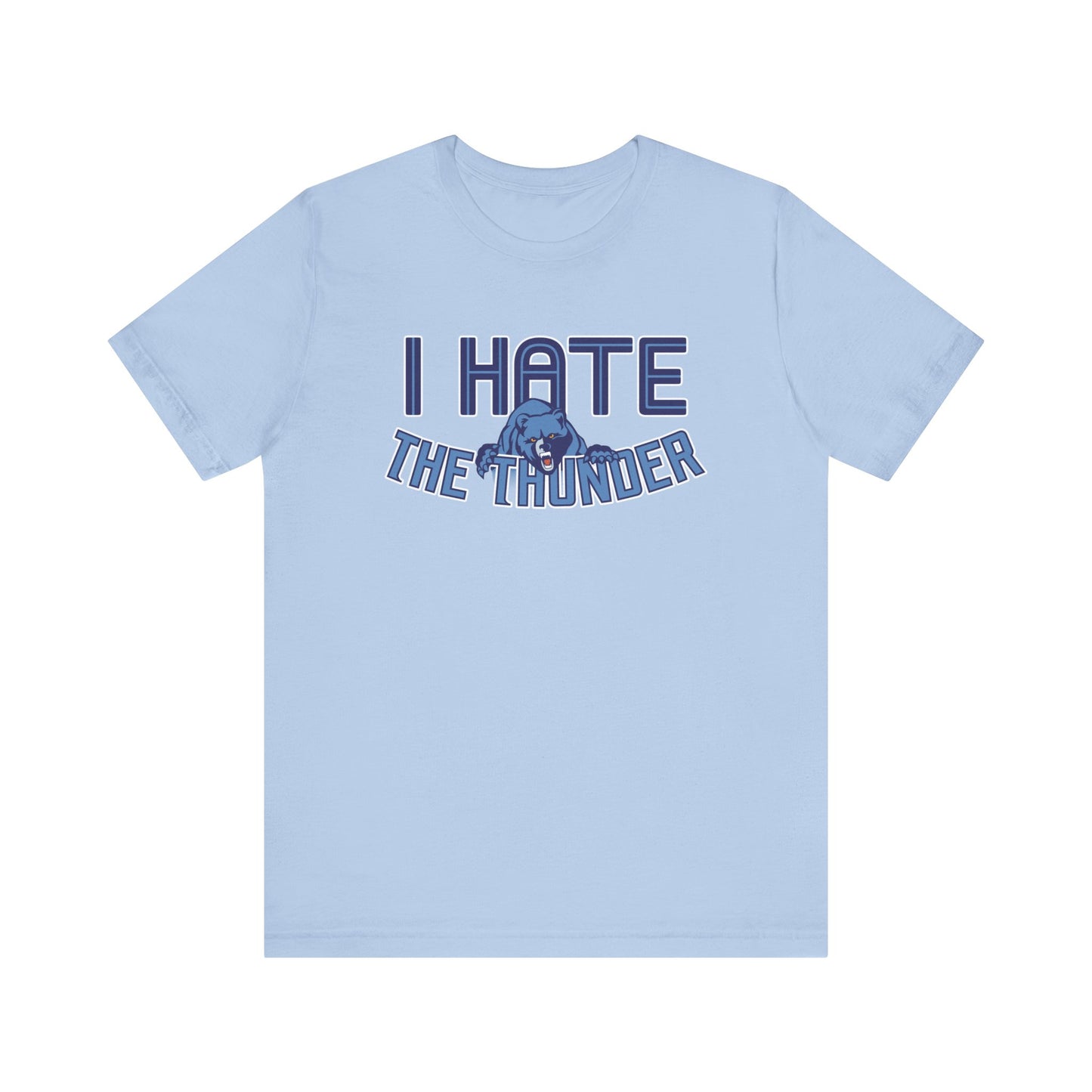 I Hate Da Toonduh (for Memphis fans) - Unisex Jersey Short Sleeve Tee