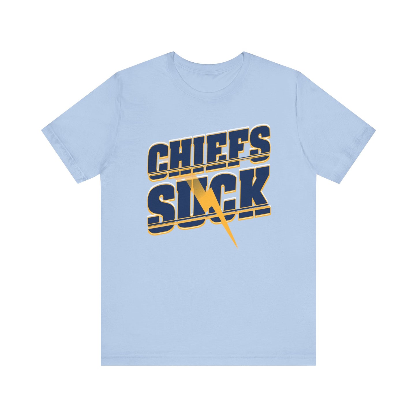 The Cheephs Suck! (for Chargers fans) - Unisex Jersey Short Sleeve Tee