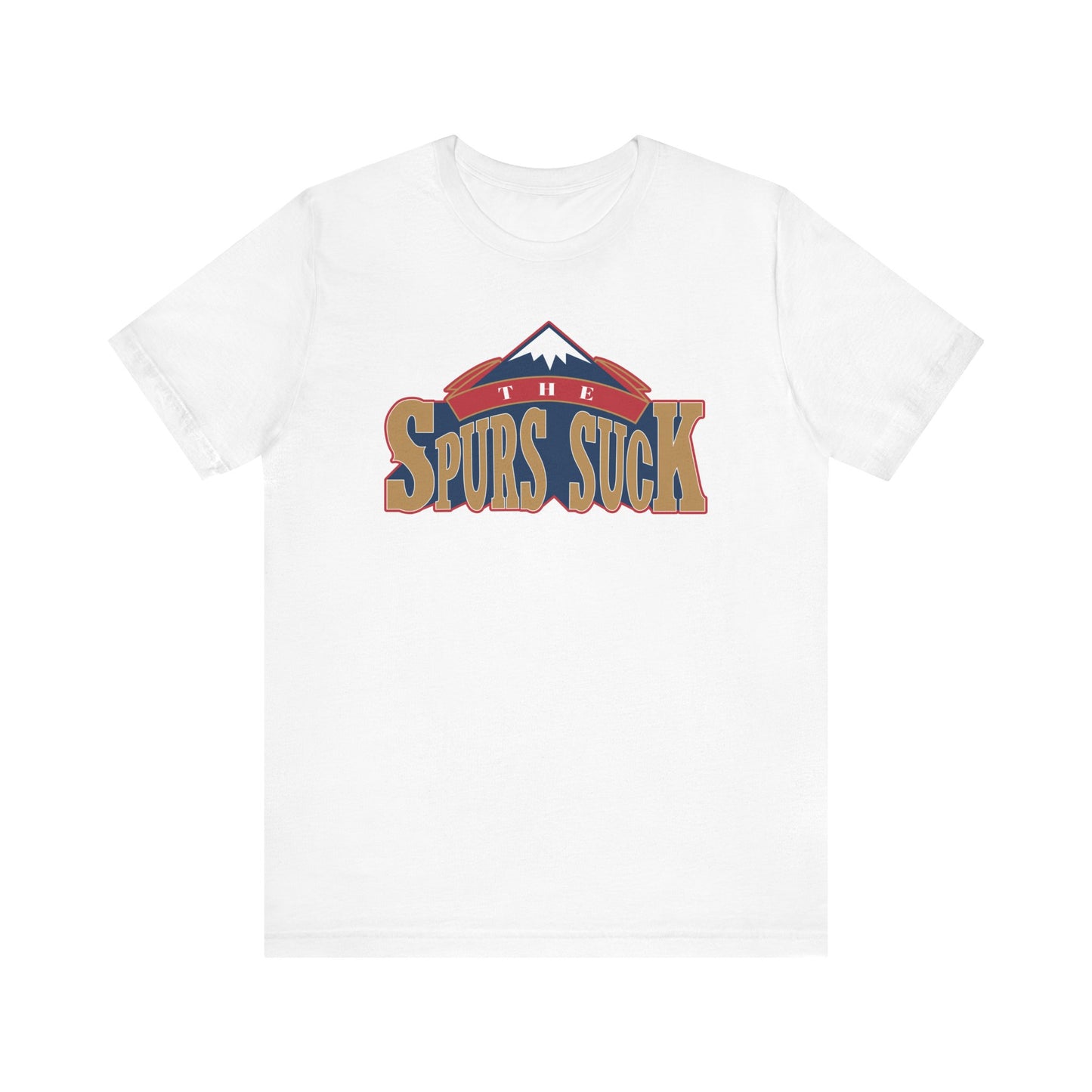 The Spuhrz Suck (for Denver fans) - Unisex Jersey Short Sleeve Tee