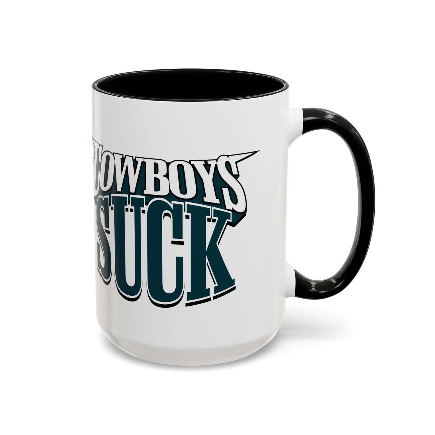 Cowboys Sucks (for Philly fans) - Accent Coffee Mug (11, 15oz)