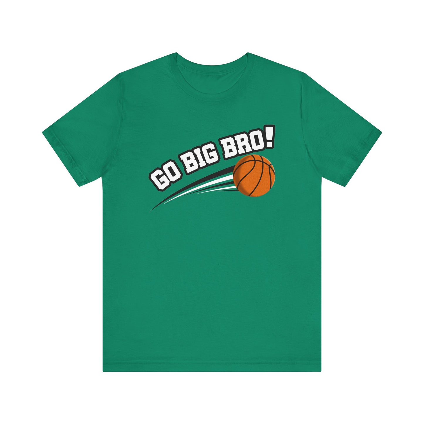 Go Big Bro! (Sibling Revelry Basketball) - Unisex Jersey Short Sleeve Tee