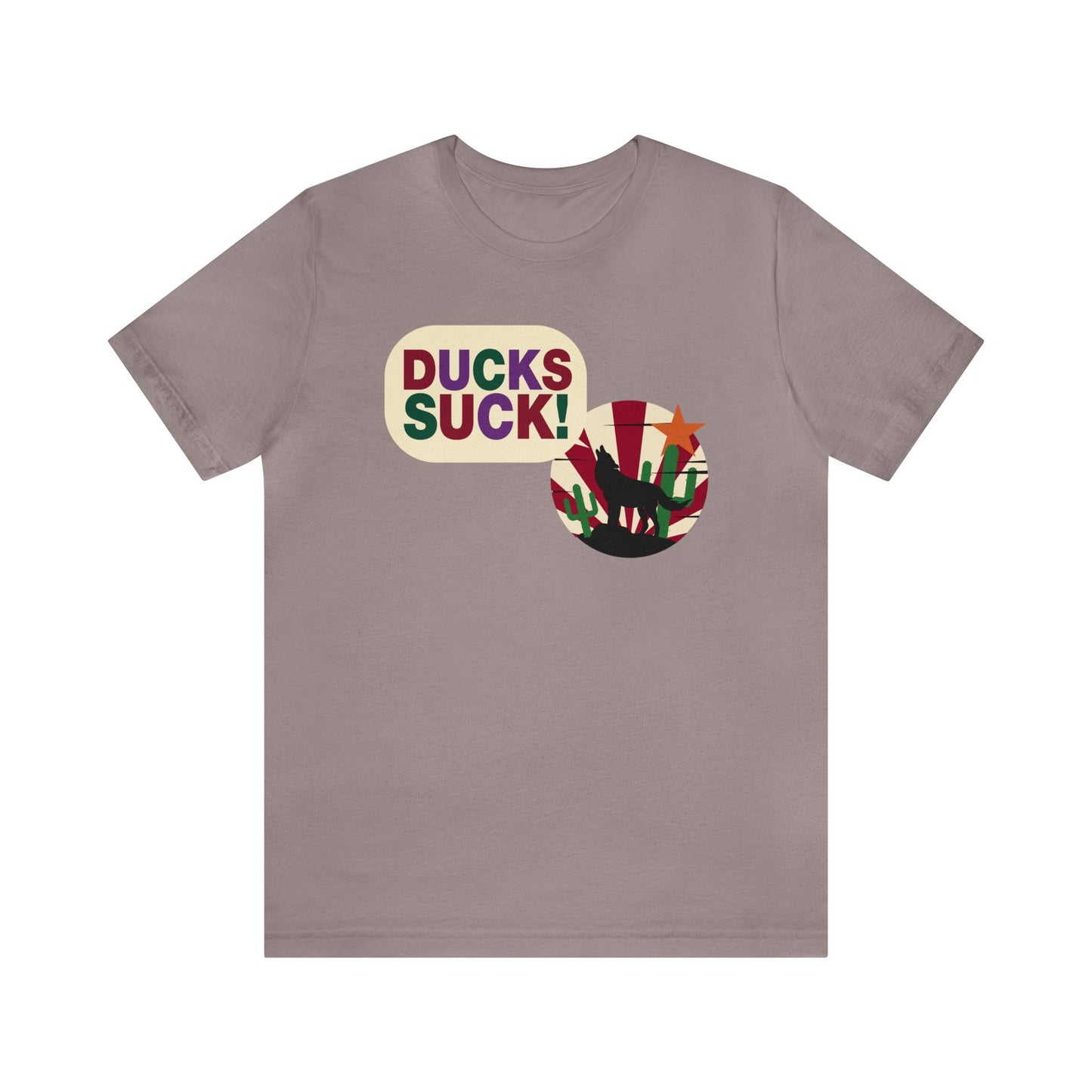 I Hate That Ducks Team (for Phoenix fans) - Unisex Jersey Short Sleeve Tee