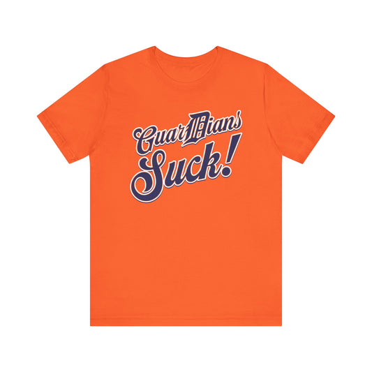 Guardians Suck (for Detroit Tigers fans) - Unisex Jersey Short Sleeve Tee