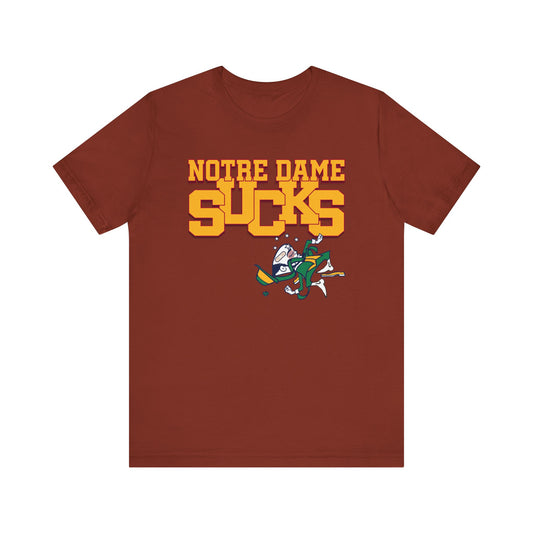 That Notre Leprechaun Team Sucks - Unisex Jersey Short Sleeve Tee